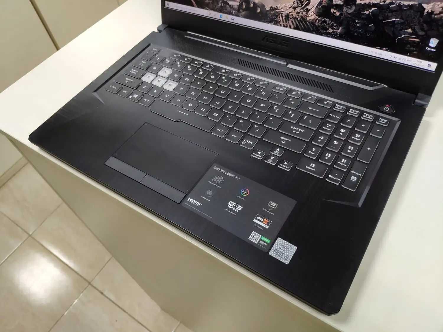 Haдёжный Мощный широкоэкранный 17,3" ASUS TUF GAMING для всех игр и пр