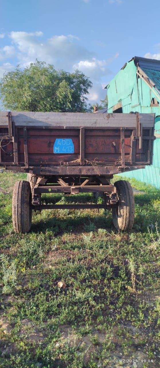 Продается трактор МТЗ 50 И ТЕЛЕГА ПТС 4