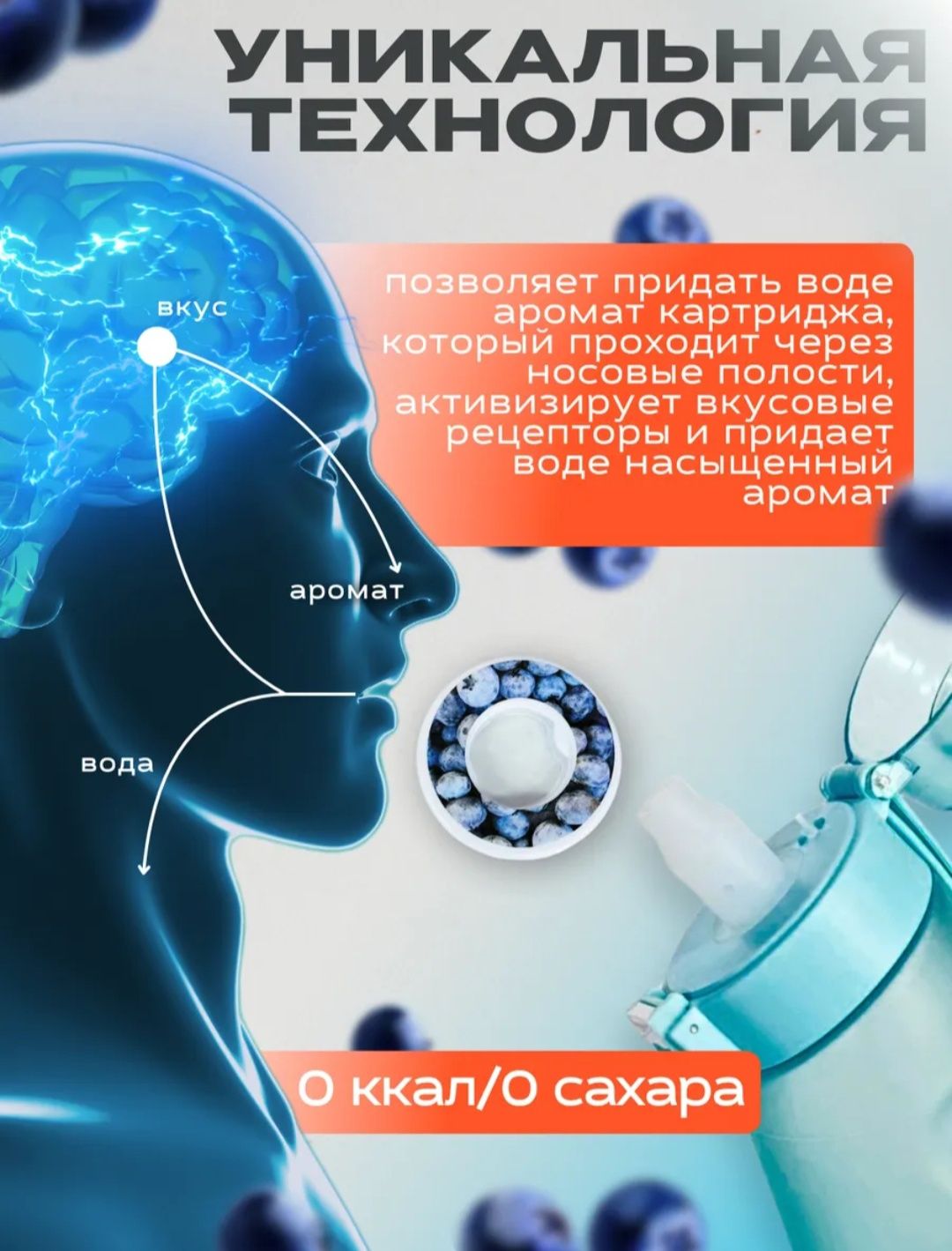 Бутылка Air up Air up bottle 650 мл черный