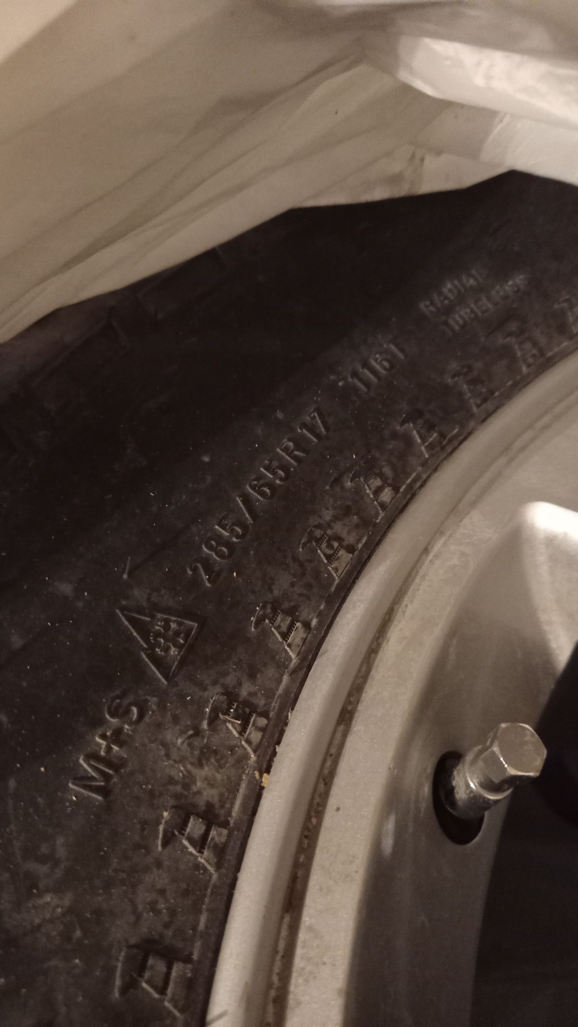 Зимняя резина 285/65 R17