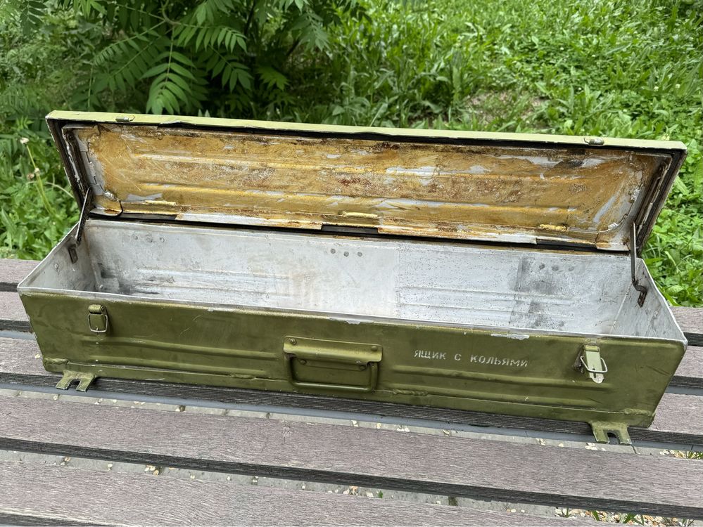 Алюминевый ящик военного назначения