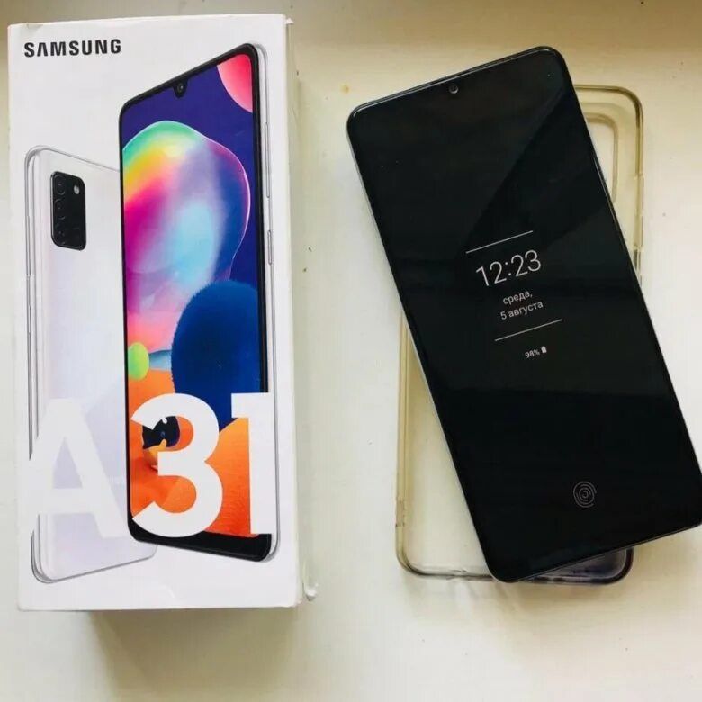 Samsung a31 б/у хорошие состояние
