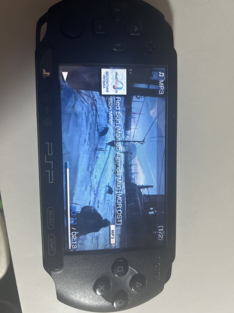 Прошитая psp E-1008 в хорошем качестве с 8 гб