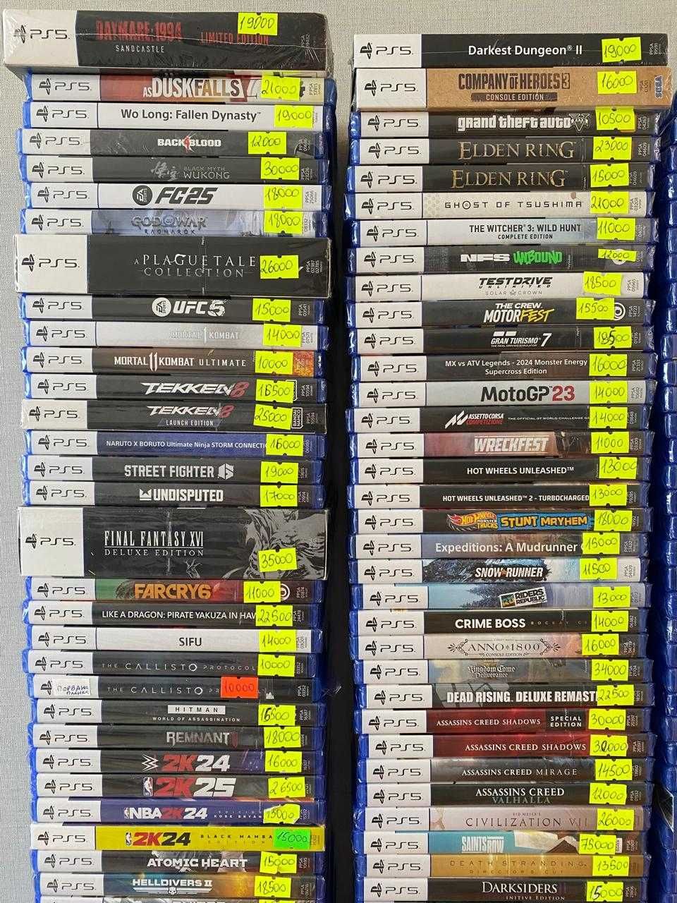 Самый Большой Выбор Игровых Дисков На PS4/PS5 Пс4/Пс5