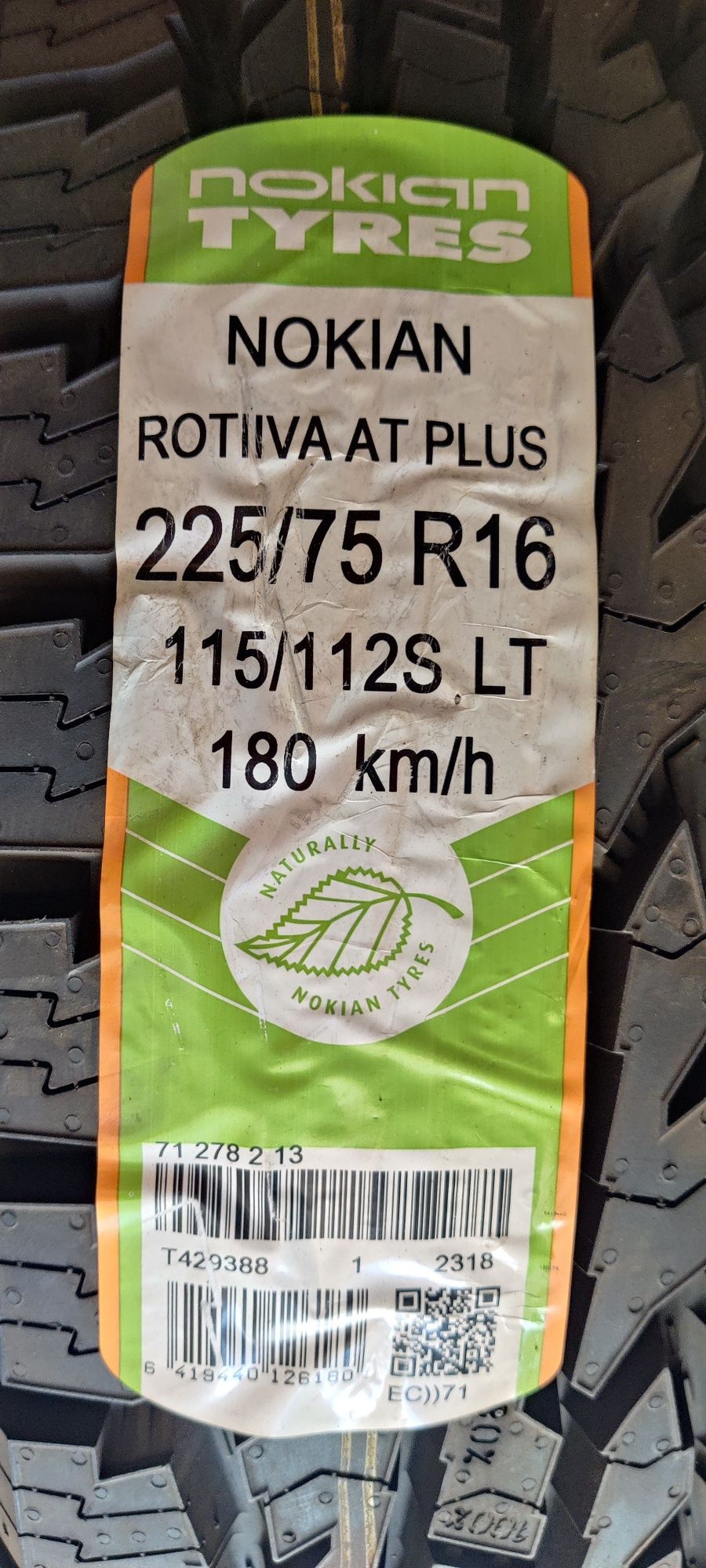Шины Nokian Rottiva AT plus