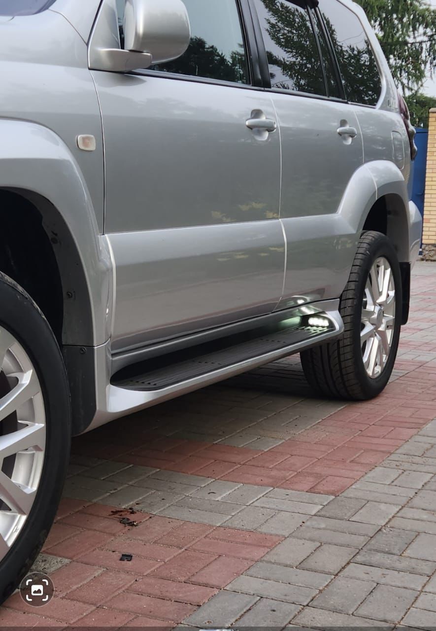 Крепление переадресованного бампера Тойота Прадо 120 gx470