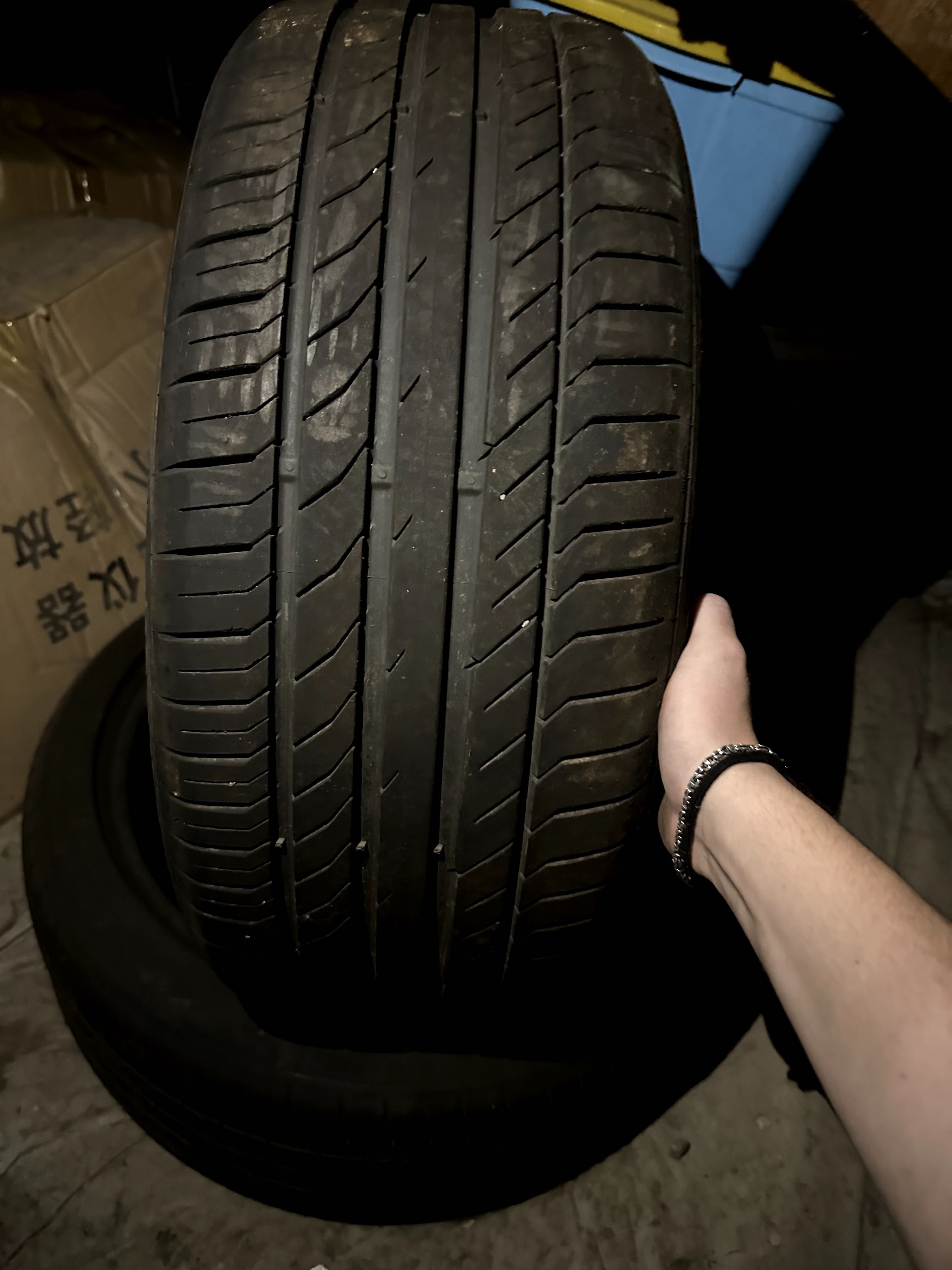 Шины Continental ContiSportContact 5(разноширокие 255\35, 225\40)R19