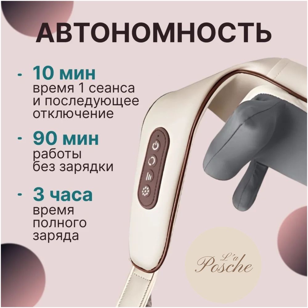 Массажер для шеи, спины, поясницы и ног