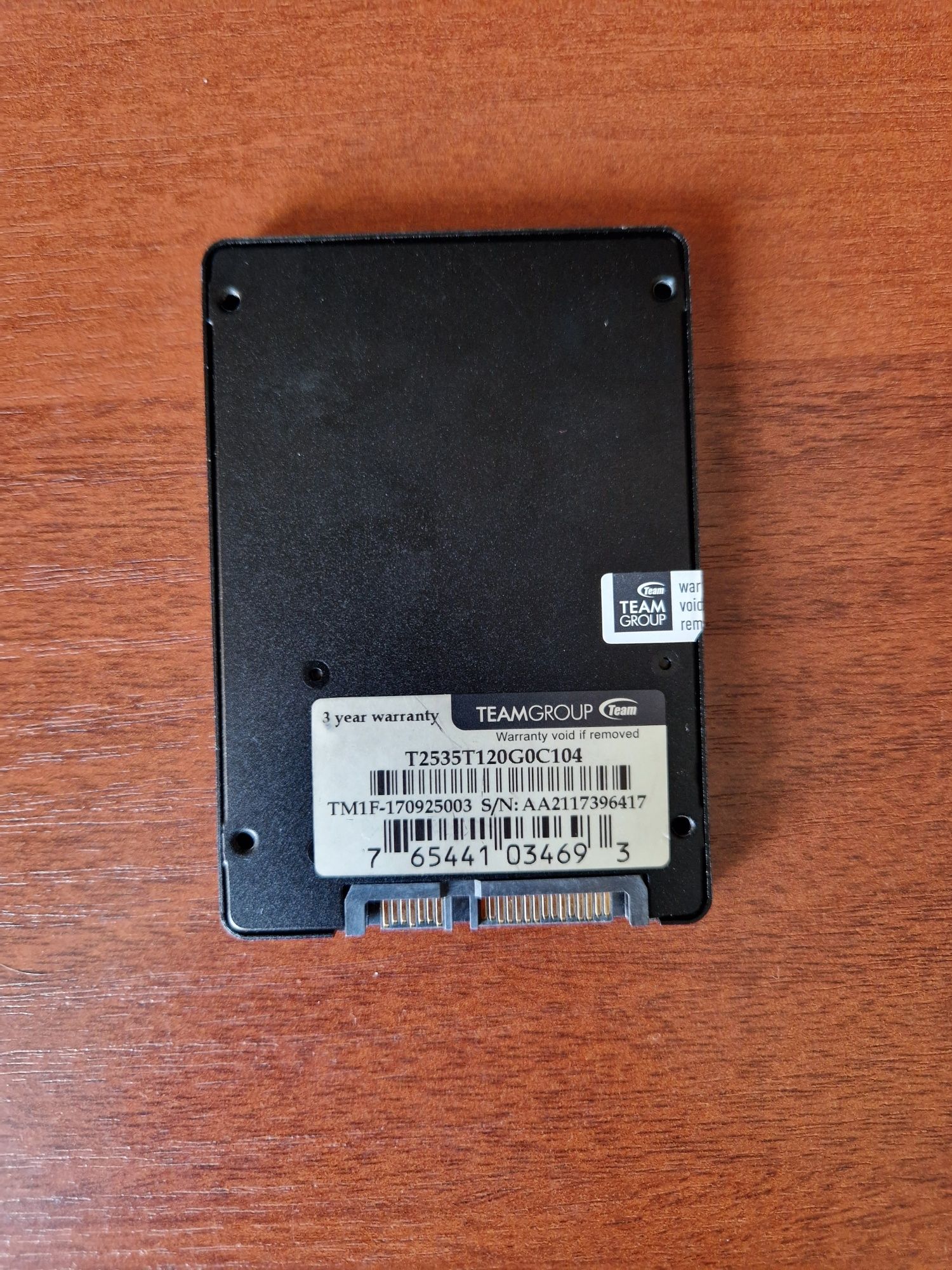 SSD Teamgroup 120GB