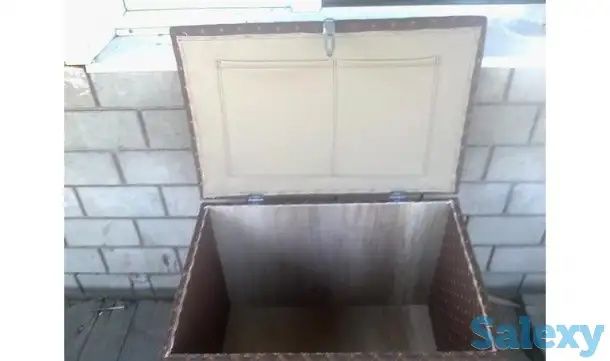 Сундук переделываю Обивка и крепежа и
