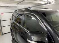 Дефлекторы окон с хромом Toyota LC Prado 150 с 2009 по 2023