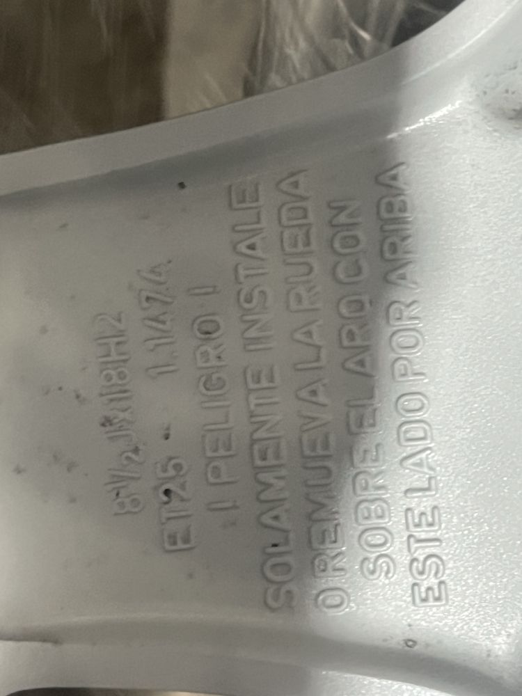 Продам диски R18 monoblock-моноблоки