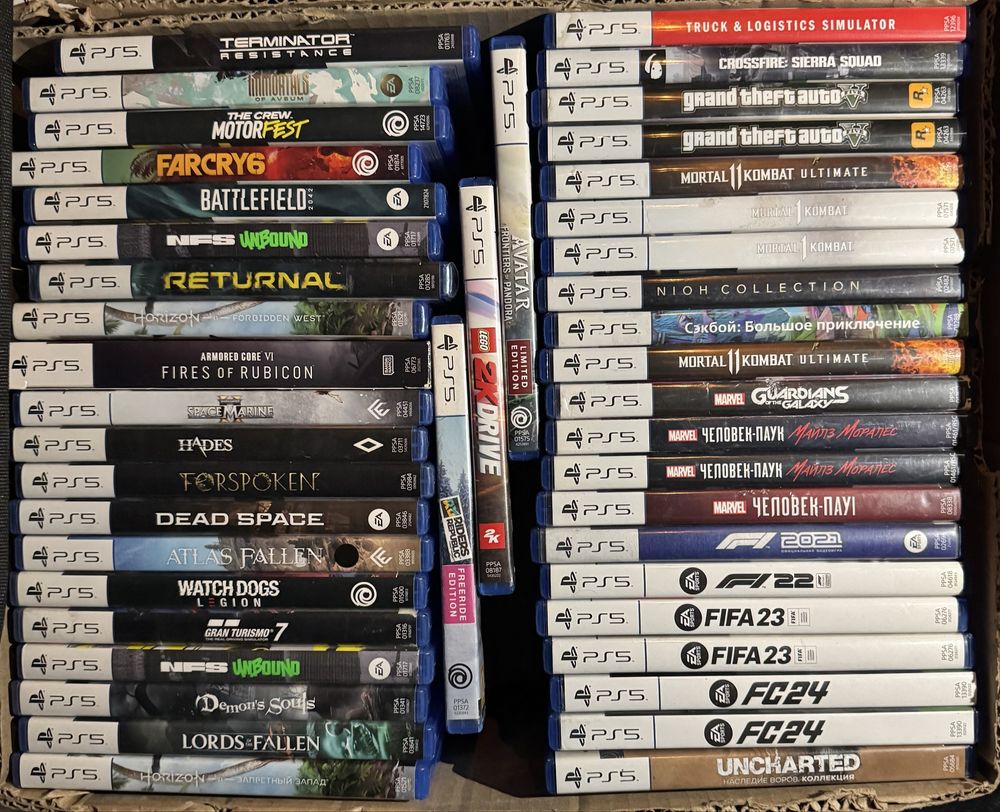 Игры на Дисках для PlayStation / Gran Turismo 7/ FC/ UFC