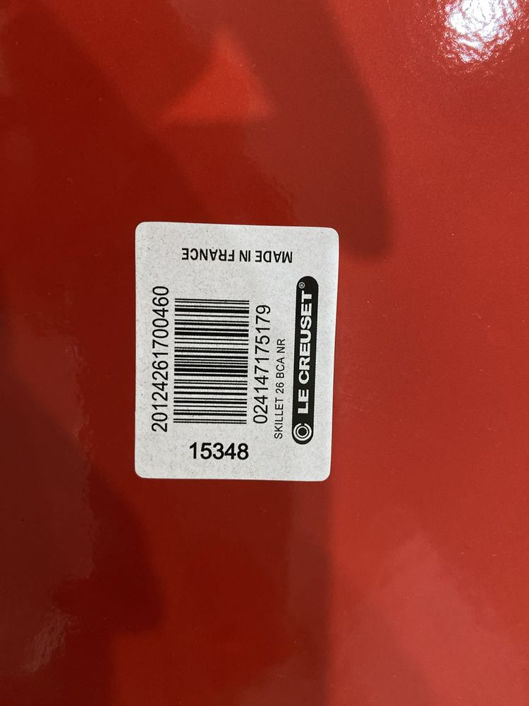 Сковорода Le Creuset оригинал  26см б/у: раз 5-7 пользвлсь, как новый
