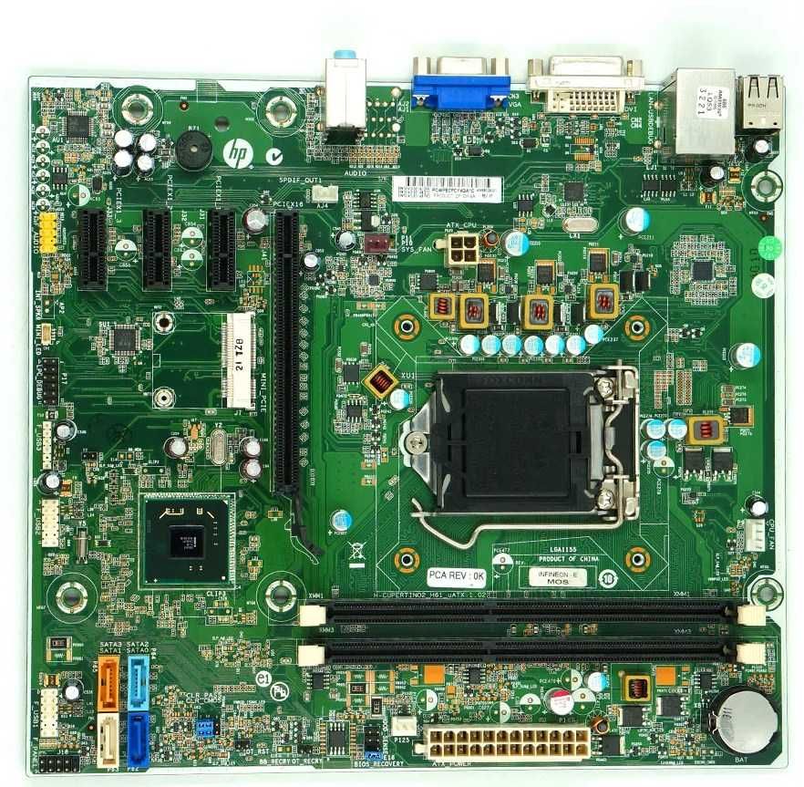Материнская плата LGA-1155 H61  (HP PRO 3500 core i5)