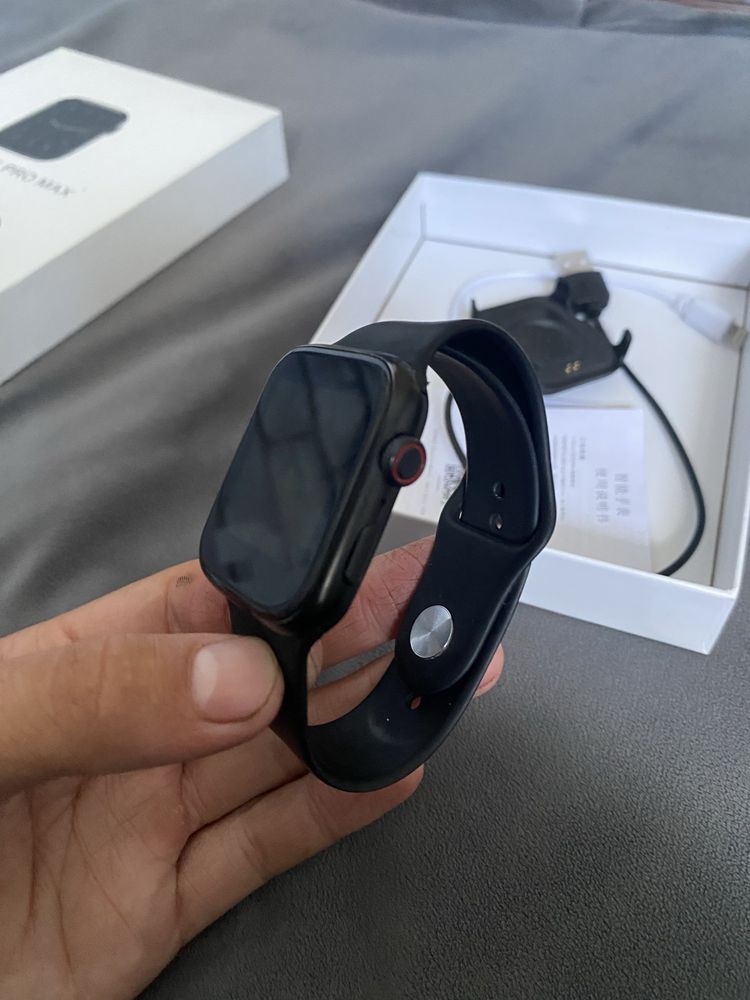 Срочно! Продам набор wath T55 PRO MAX ( смарт часы, эйрподс,ремешок)