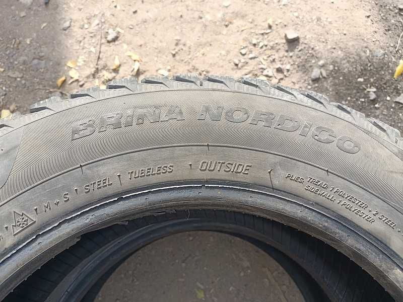 Шины 185/65 R15 - "Viatti Brina Nordico" (Россия), зимние.