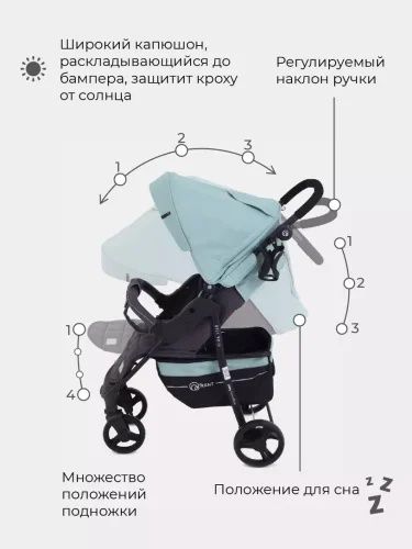 Коляска Rant kira star в отличном состоянии