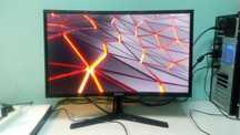 Samsung_Full HD 24" дюйма (60см) изогнутый. (HDMI, VGA)