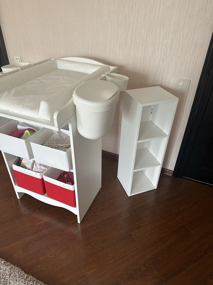 Пеленальный столик IKEA , с дополнительными опциями