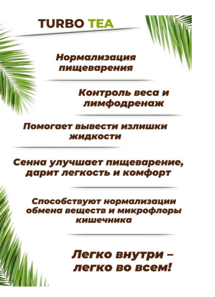Детокс комплекс Турбочай Turbo tea 40 г