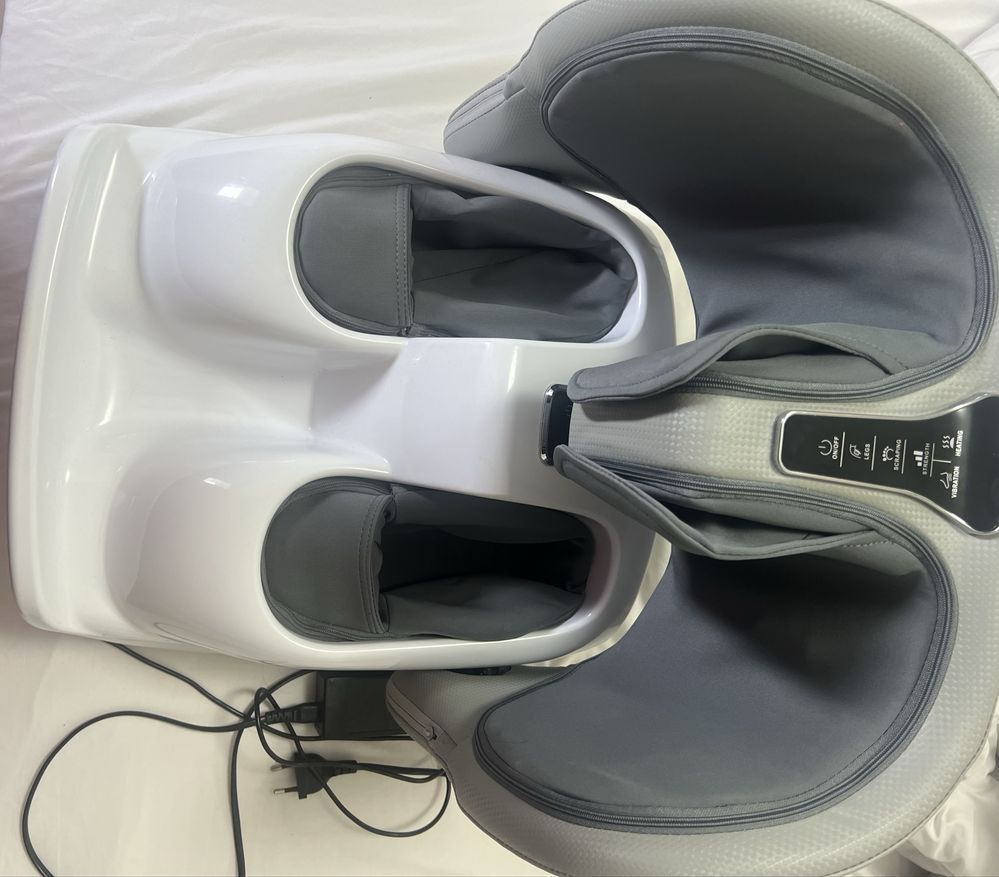 «Массажёр для ног и икр Darius DRS-7000, почти не использовался»