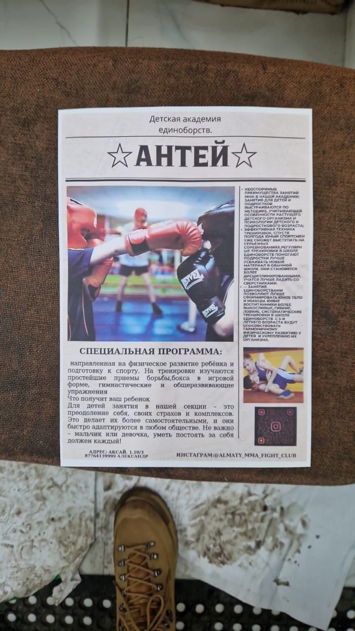 Тренировки смешанные единоборства ММА