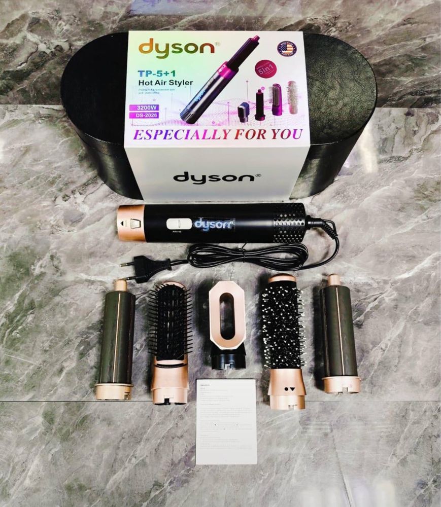 Стайлер Dyson, Подарки для девушек, Фен Дайсон, Подарочная упаковка