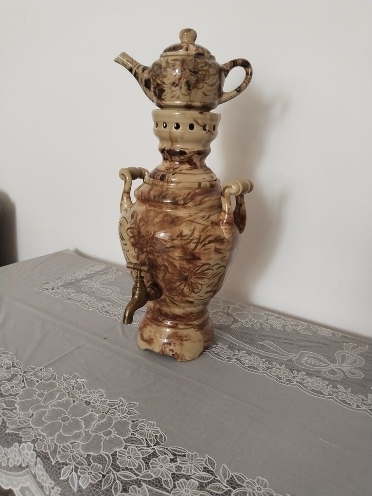 Самовар керамика электрический.чески