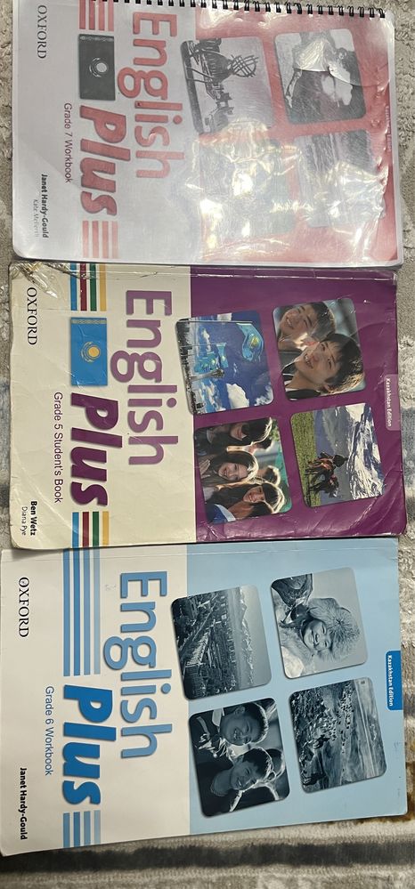 English plus 5, 6 и 7 класс