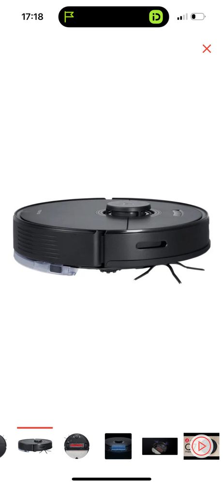 Робот-пылесос Roborock Q7 Max черный