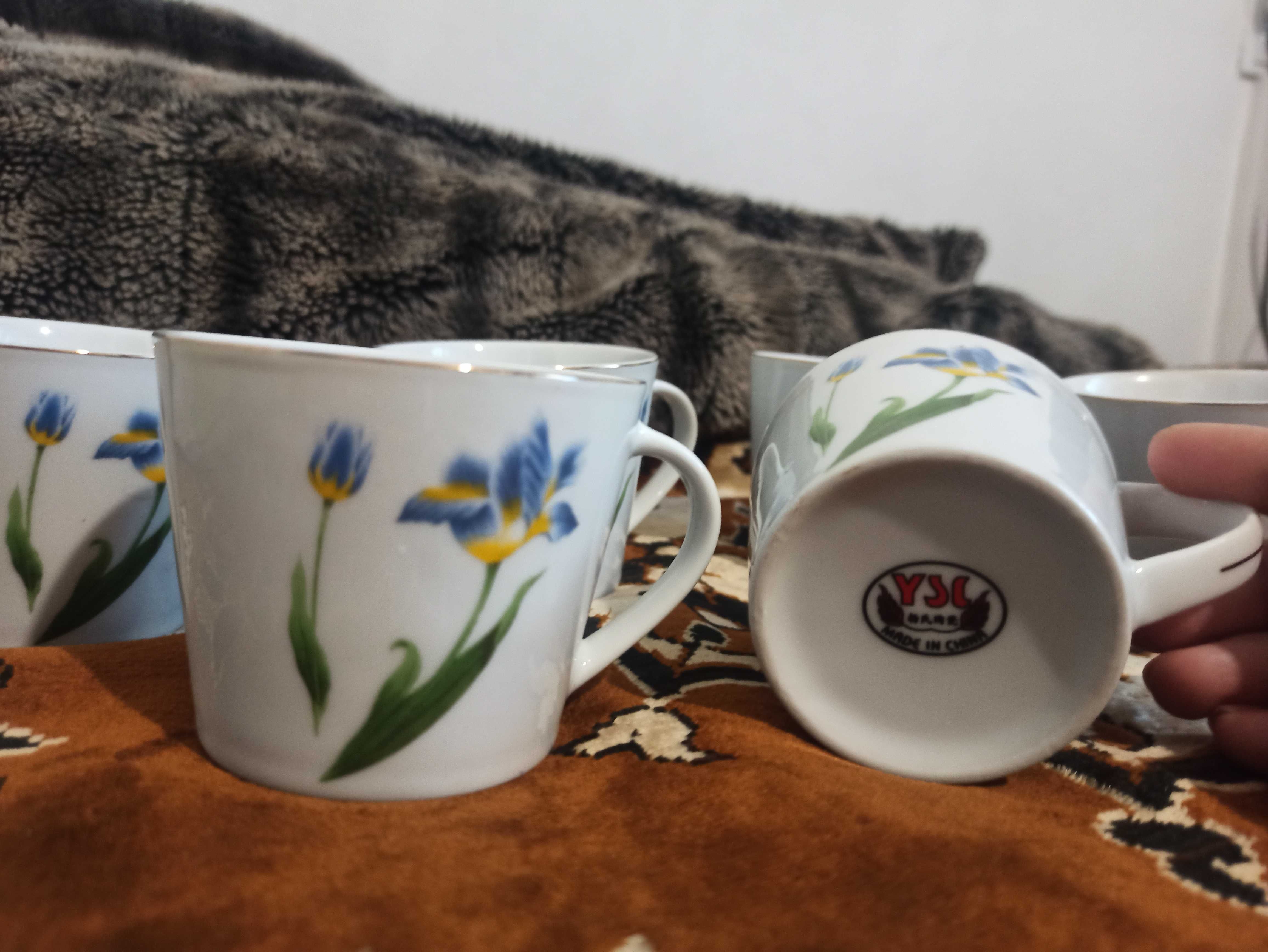 Кофейные чайные кружки набор новые