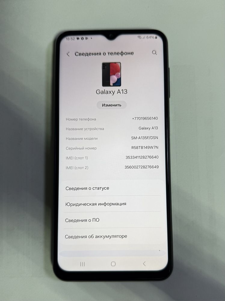 Samsung galaxy A13