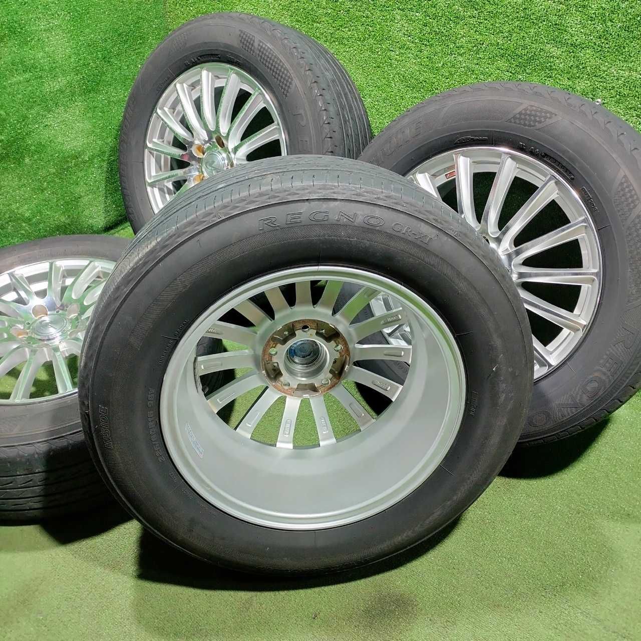 Продам Диски Weds Leonis с Шинами Bridgestoune лето 225/60R16 5/114,3