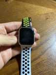 Apple Watch Nike SE 40mm Silver Aluminum case.