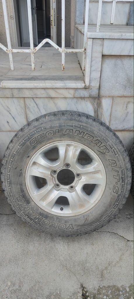 17е диски с резиной land cruiser 100