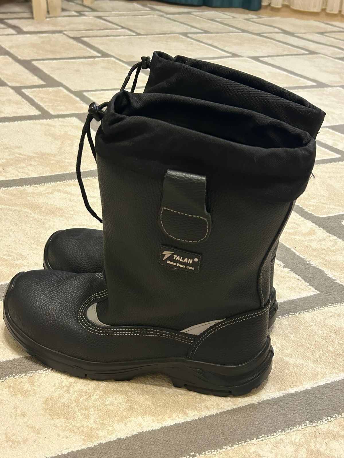 рабочий сапоги зимние
