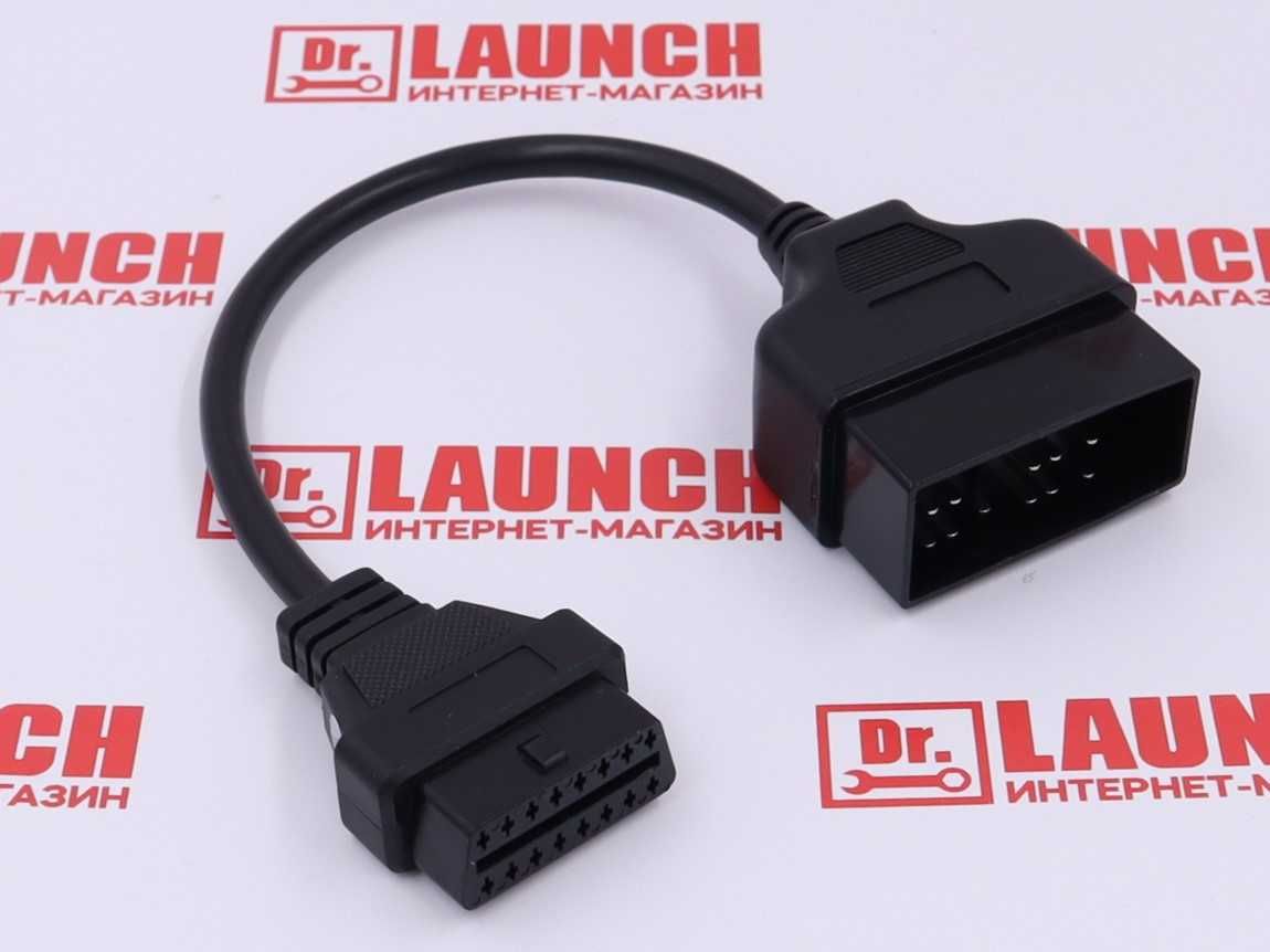 Переходник для Toyota с 22 pin на OBDII, новый гарантия