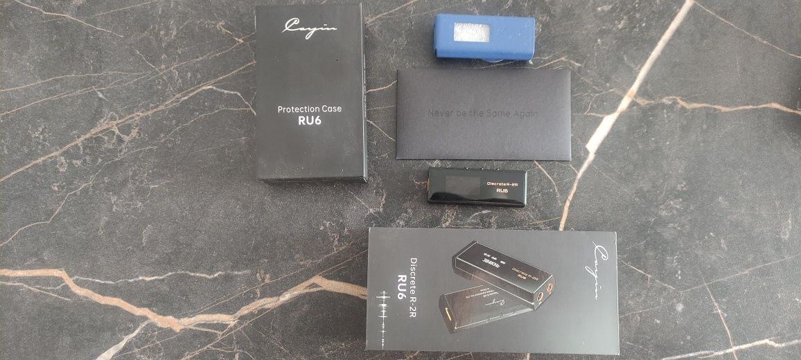 Cayin RU6 Портативный USB-ЦАП и усилитель для наушников+чехол