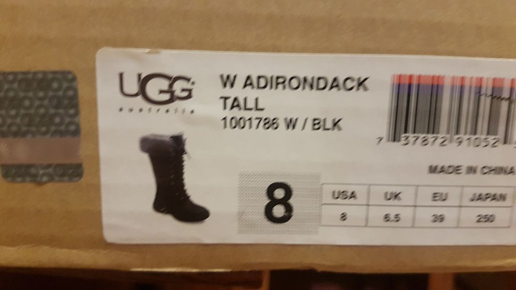 Зимние сапоги UGG на натуральном меху