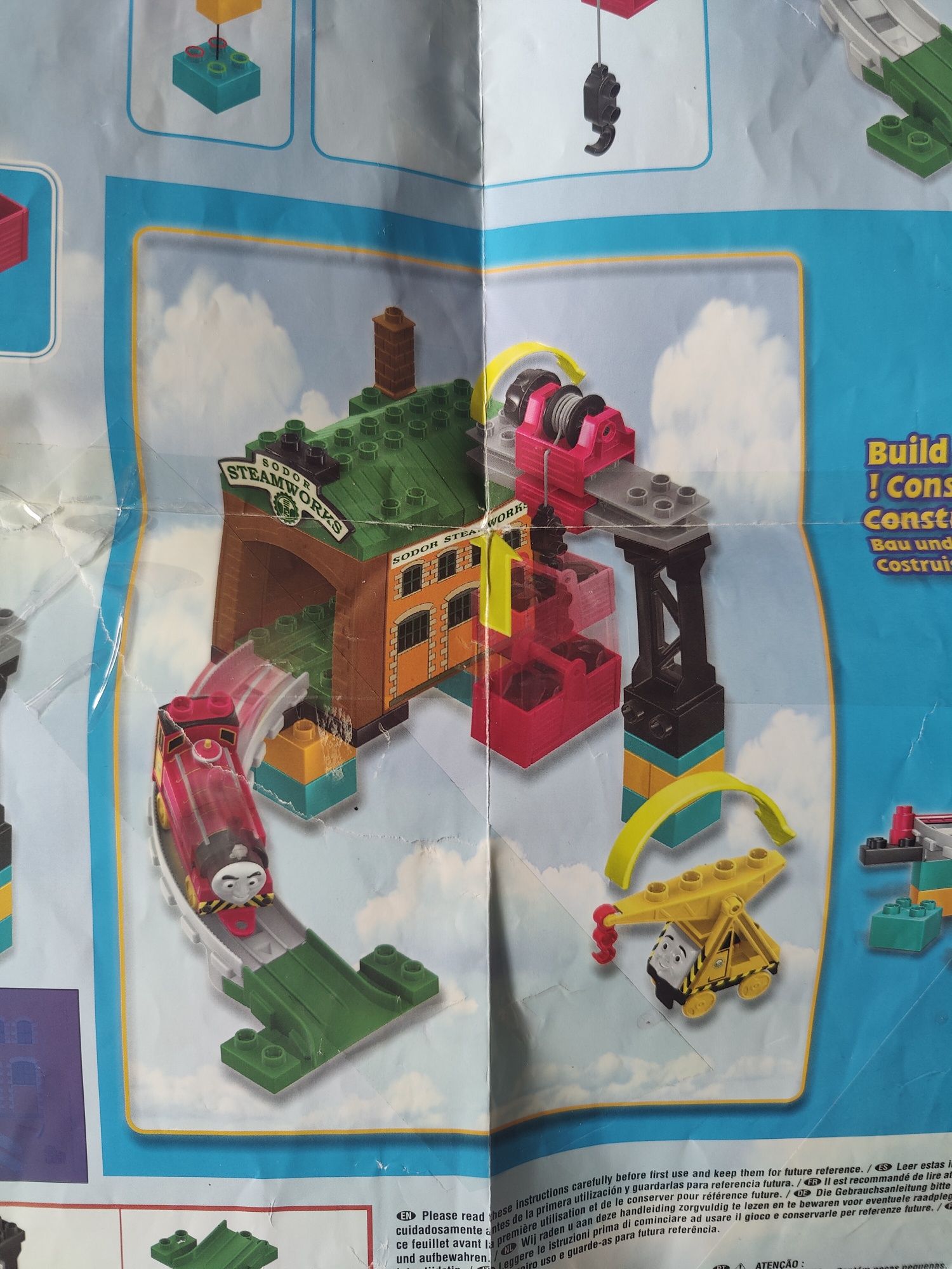 Паровозик Томас конструктор Mega Bloks мега блокс Персия