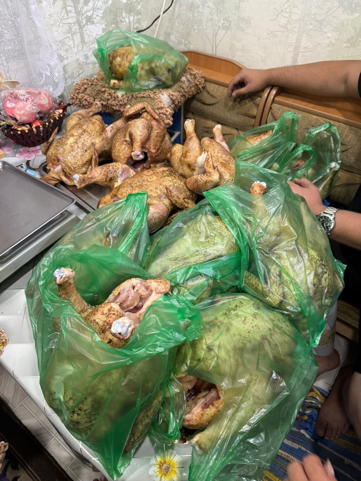 Продам. Тушки домашних бройлеров