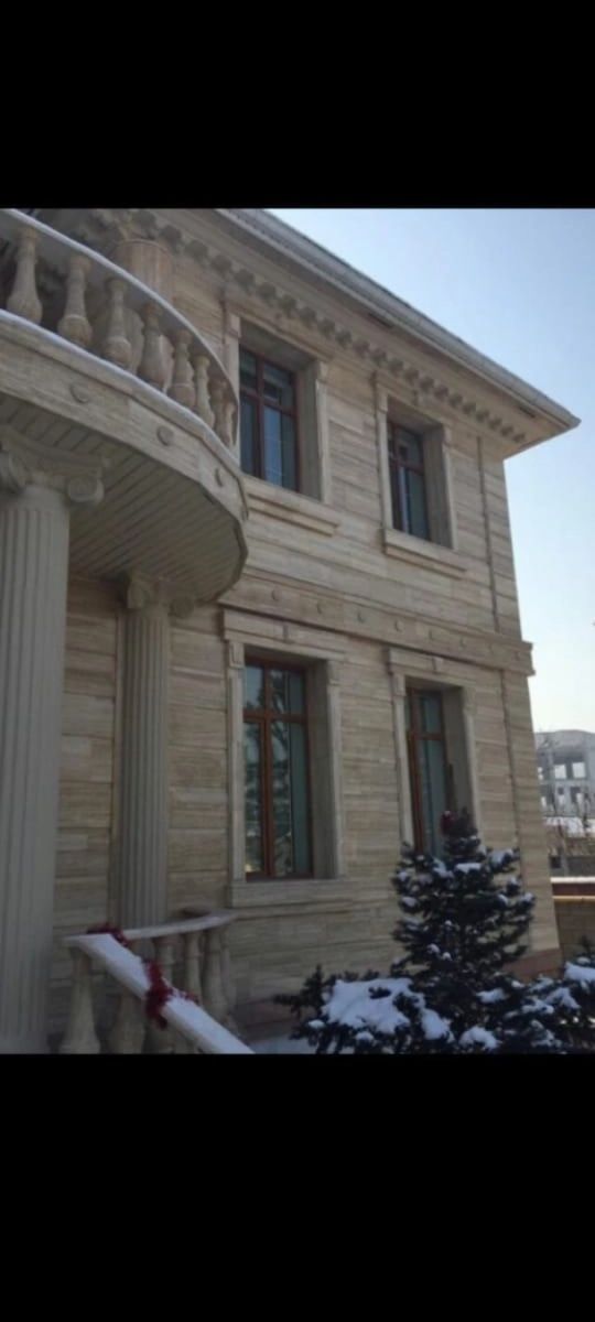 Установка мрамора гранита травертина облицовка коттеджей ступени