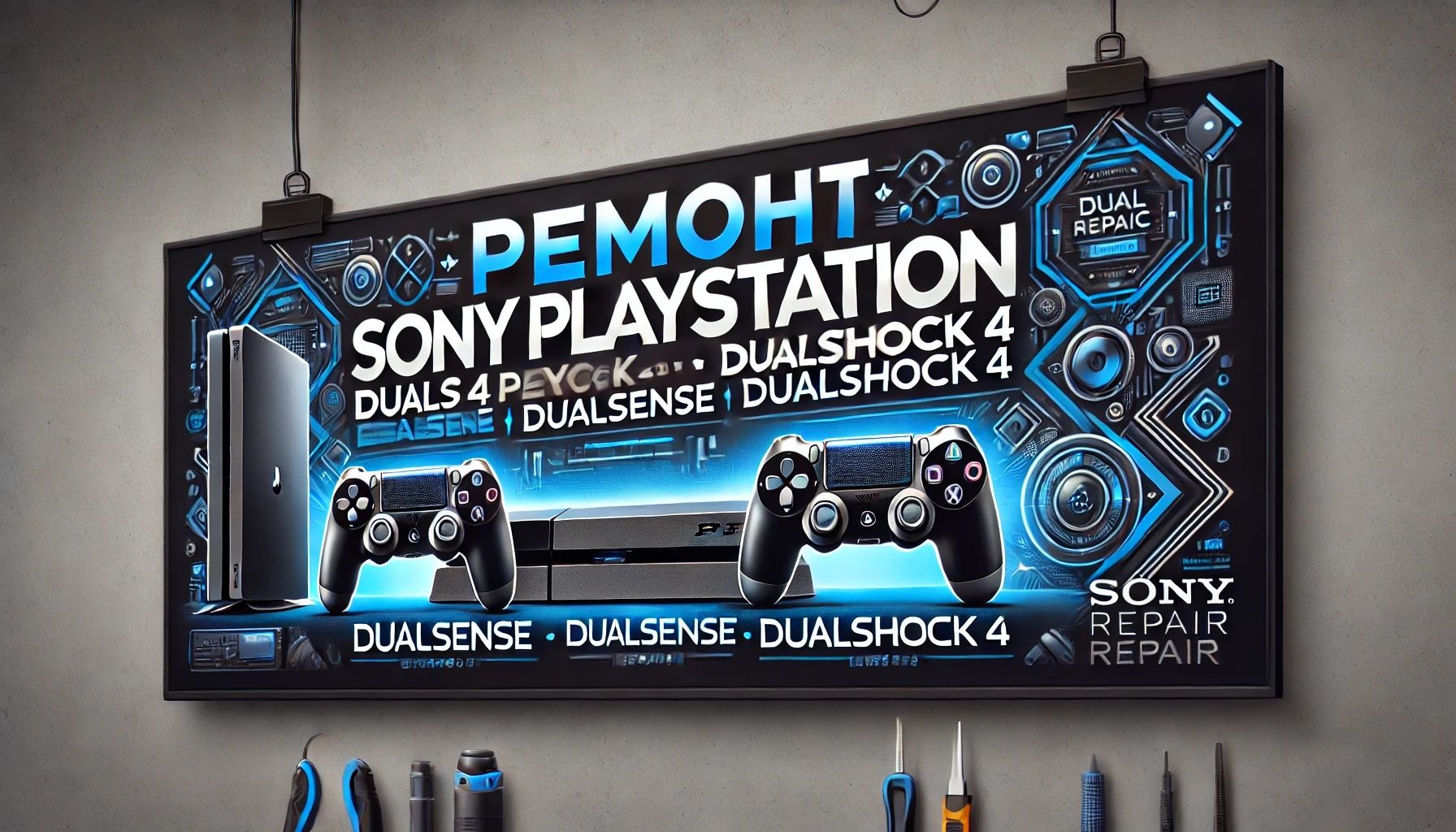 Ремонт Sony PlayStation! (Геимпад / Джойстик Dualsense/Dualshok) PS5/4