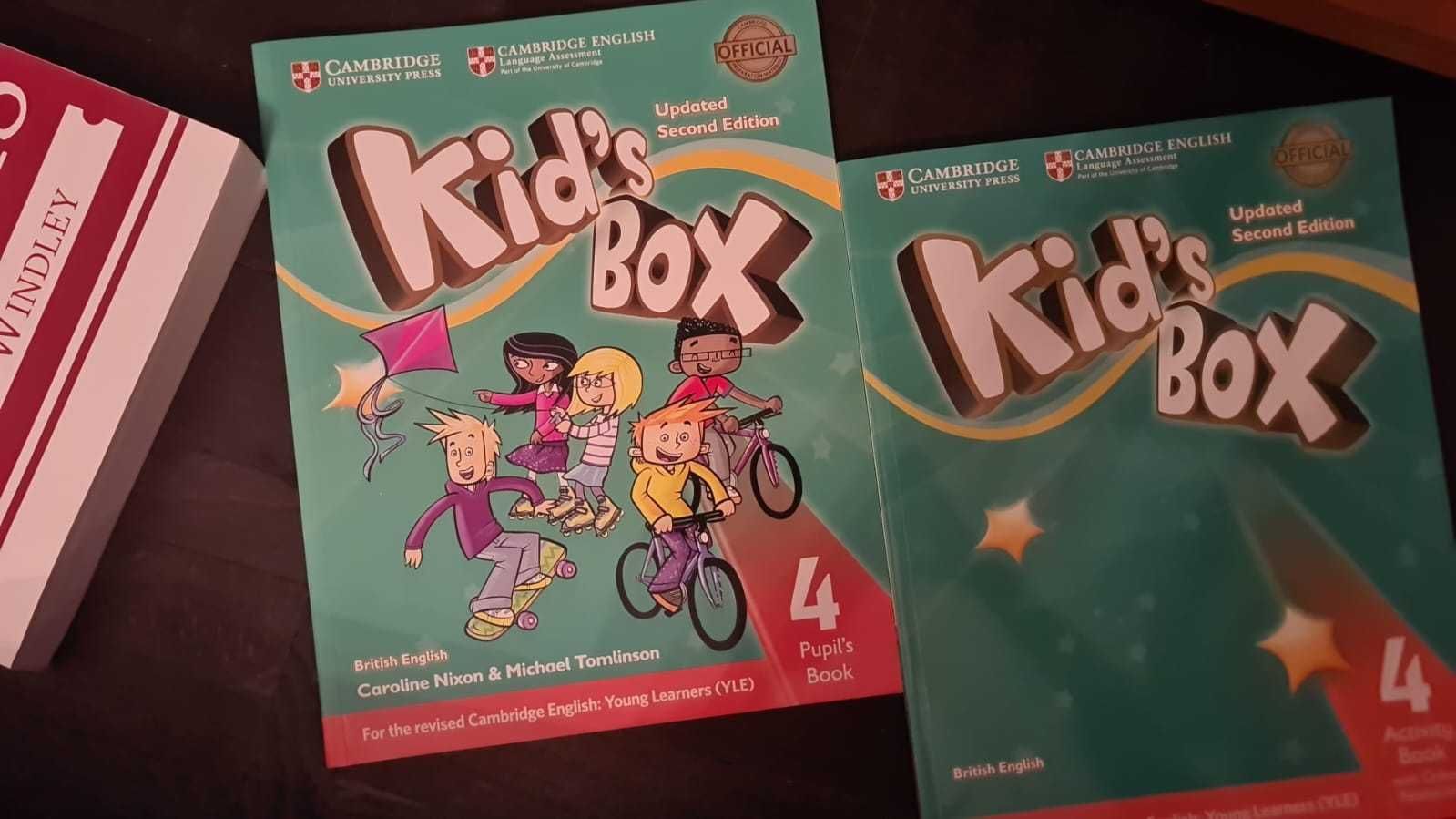 English Kid's Box 4 and Focus on Grammar 4 by Margaret Bonner