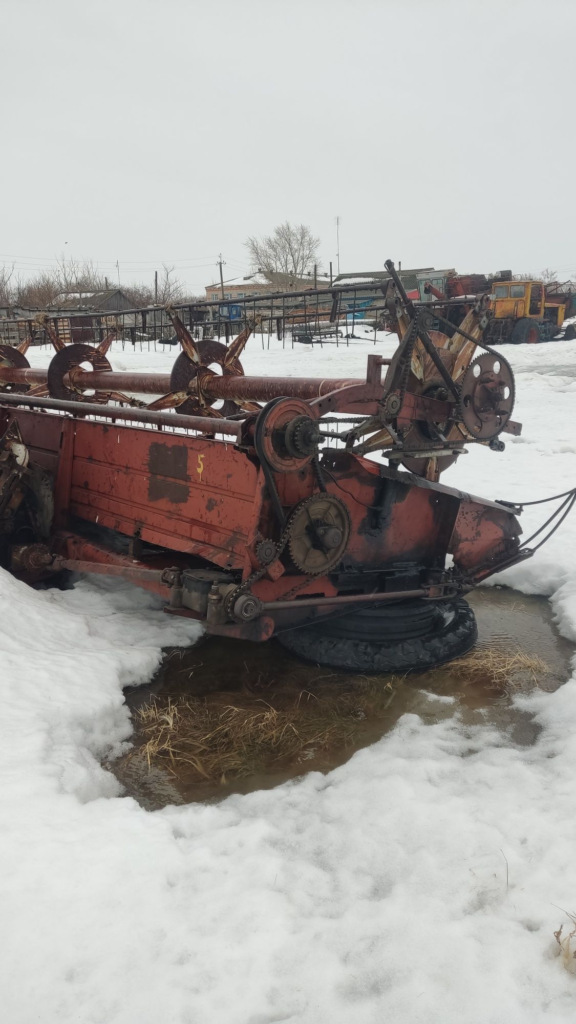 Жатка свальная, ЖВН-6