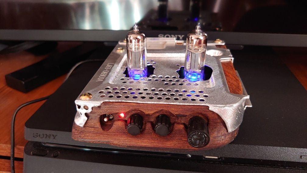 Ламповый блютуз Hi-fi предусилитель