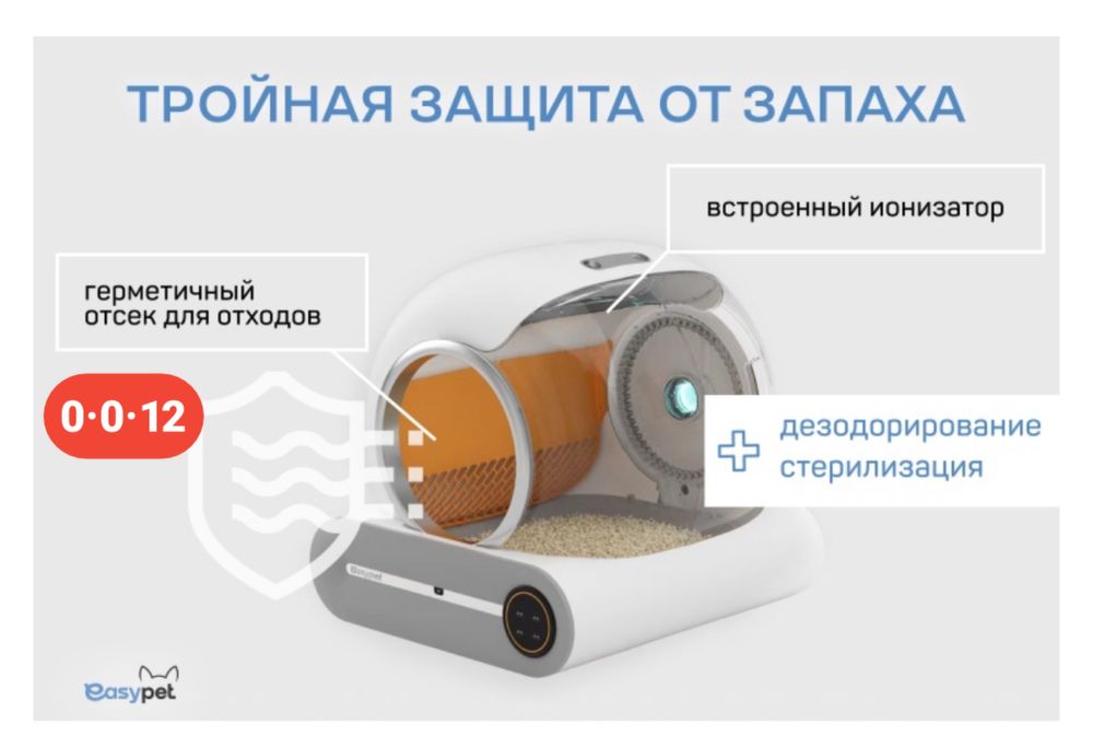 Новый автолоток для кошек. Освободите своё время автоматизацией.