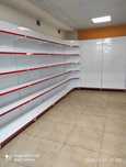 Стеллаж металлические полки для магазина витрины прилавки кассовый бок