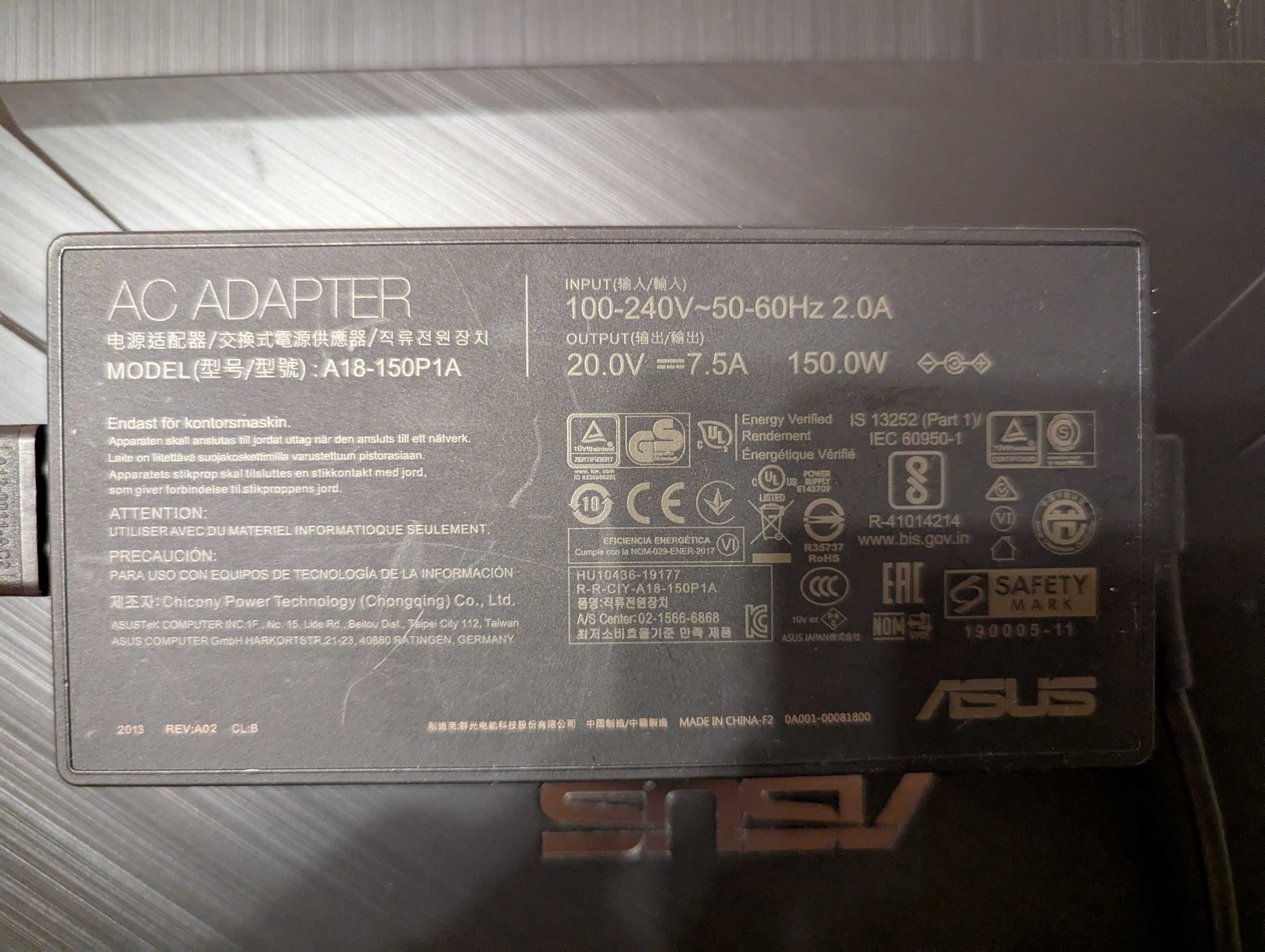 Игровой ноутбук Asus TUF FX505GT - i5-9300H/32ГБ/512SSD/GTX1650/15.6"
